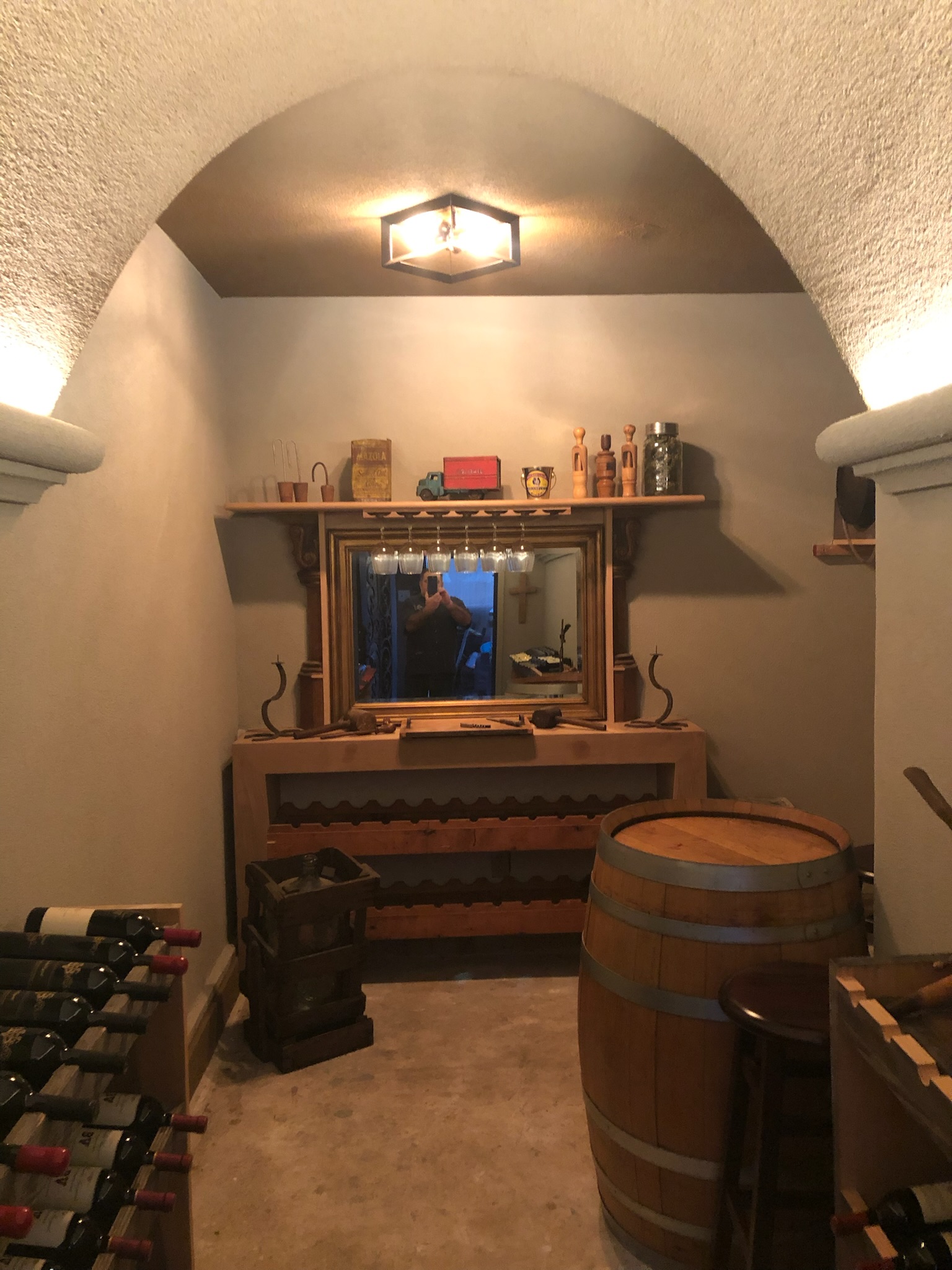 Giusto Construction Wine Cellar